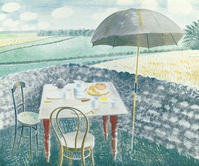Tea at Furlongs by Eric Ravilious